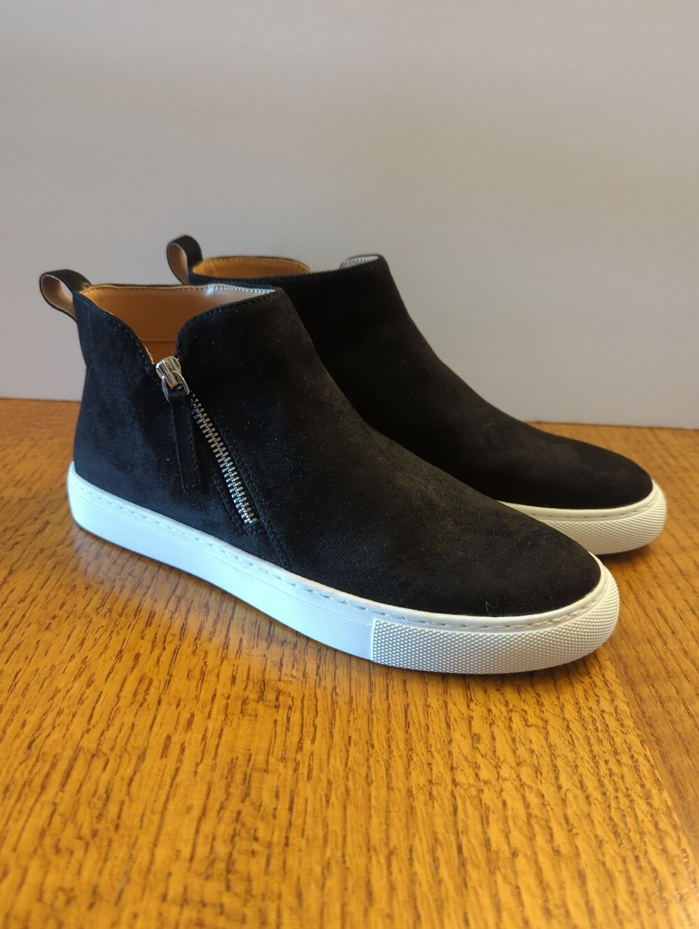 J. Crew Factory │ Faux Suede Zip High Top Sneakers Bootie │ Womens │Size 9 │New